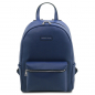 Preview: Tuscany Leather Rucksack aus Leder "Dakota" dunkelblau