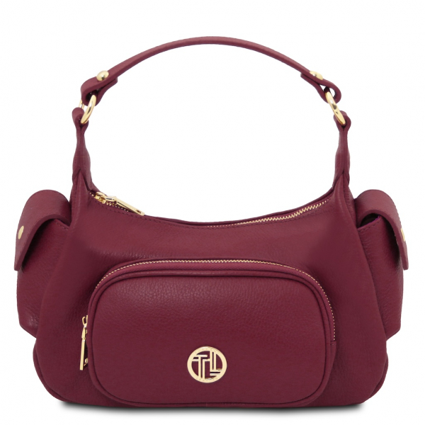 Tuscany Leather Handtasche Olivia bordeaux