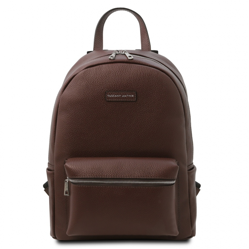 Tuscany Leather Rucksack aus Leder "Dakota" kaffee